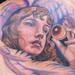 Tattoos - Angel holding crystal ball - 70656